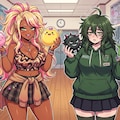 桃翠ダブルマスコット 2枚目