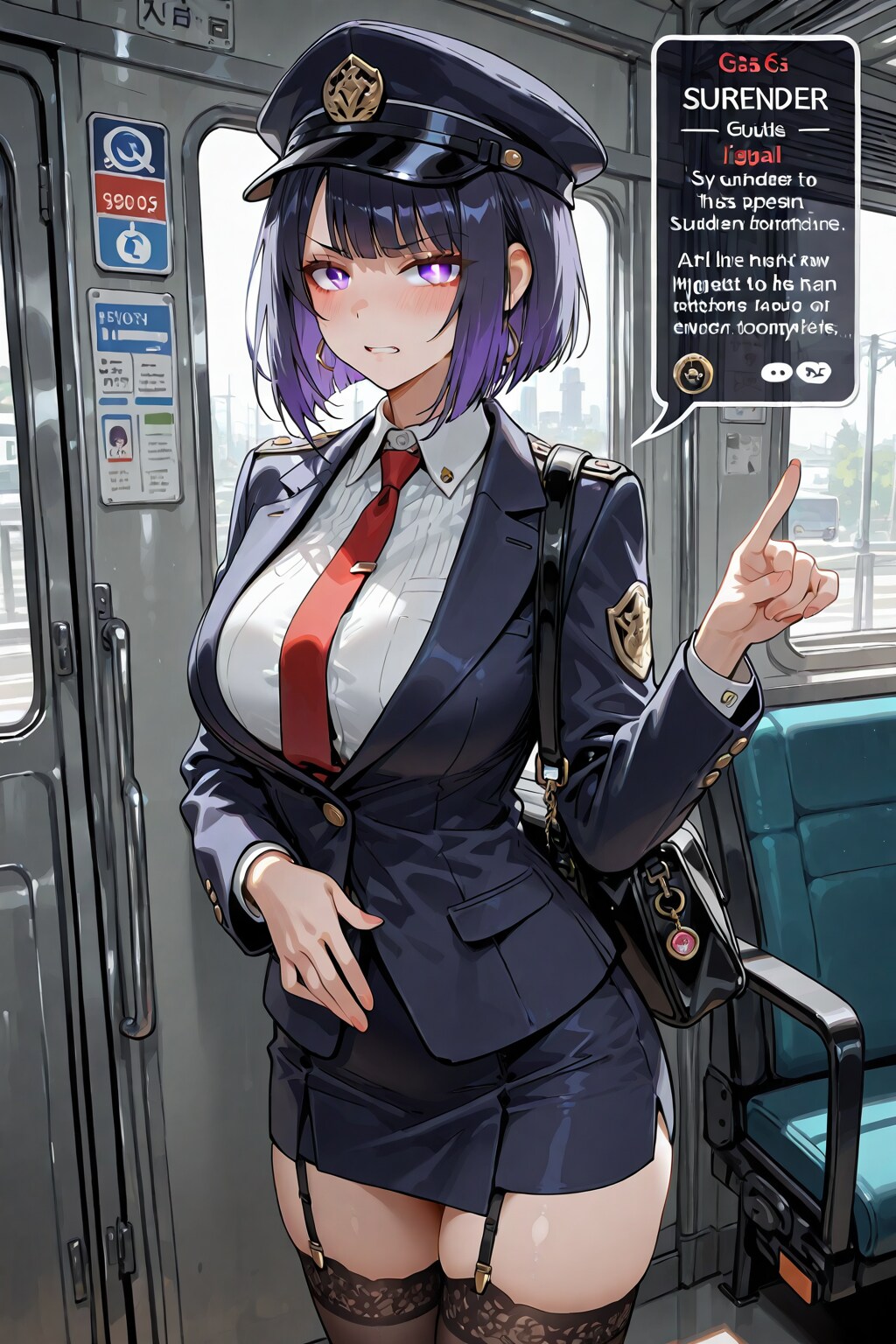 バスガイドさん | の人気AIイラスト・グラビア