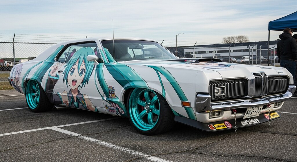 マーキュリークーガー初音ミク痛車