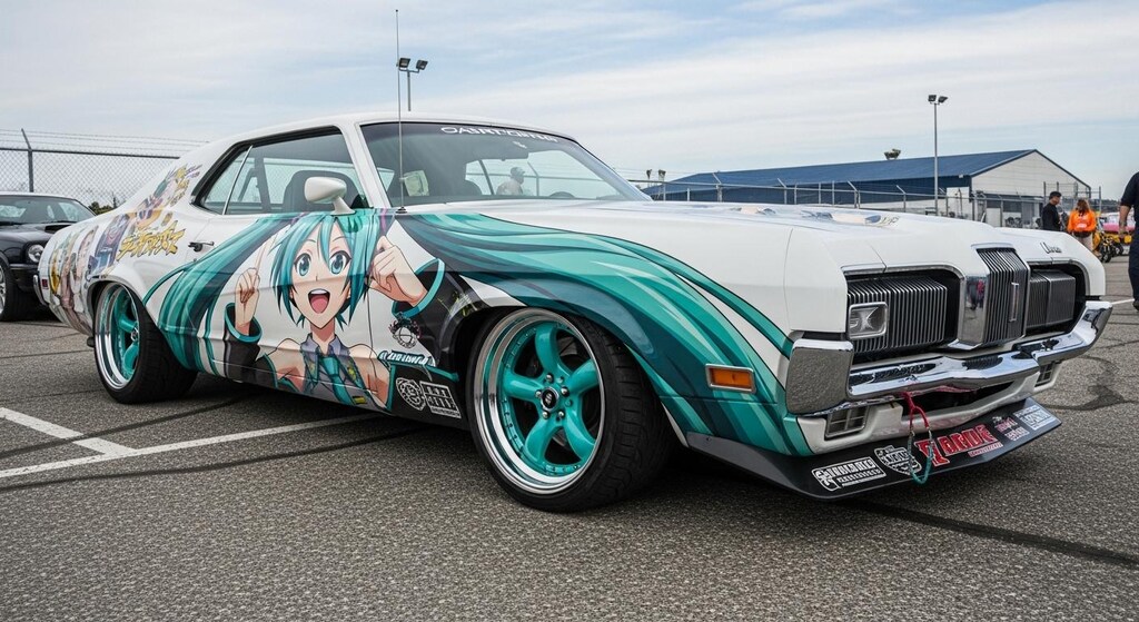 マーキュリークーガー初音ミク痛車