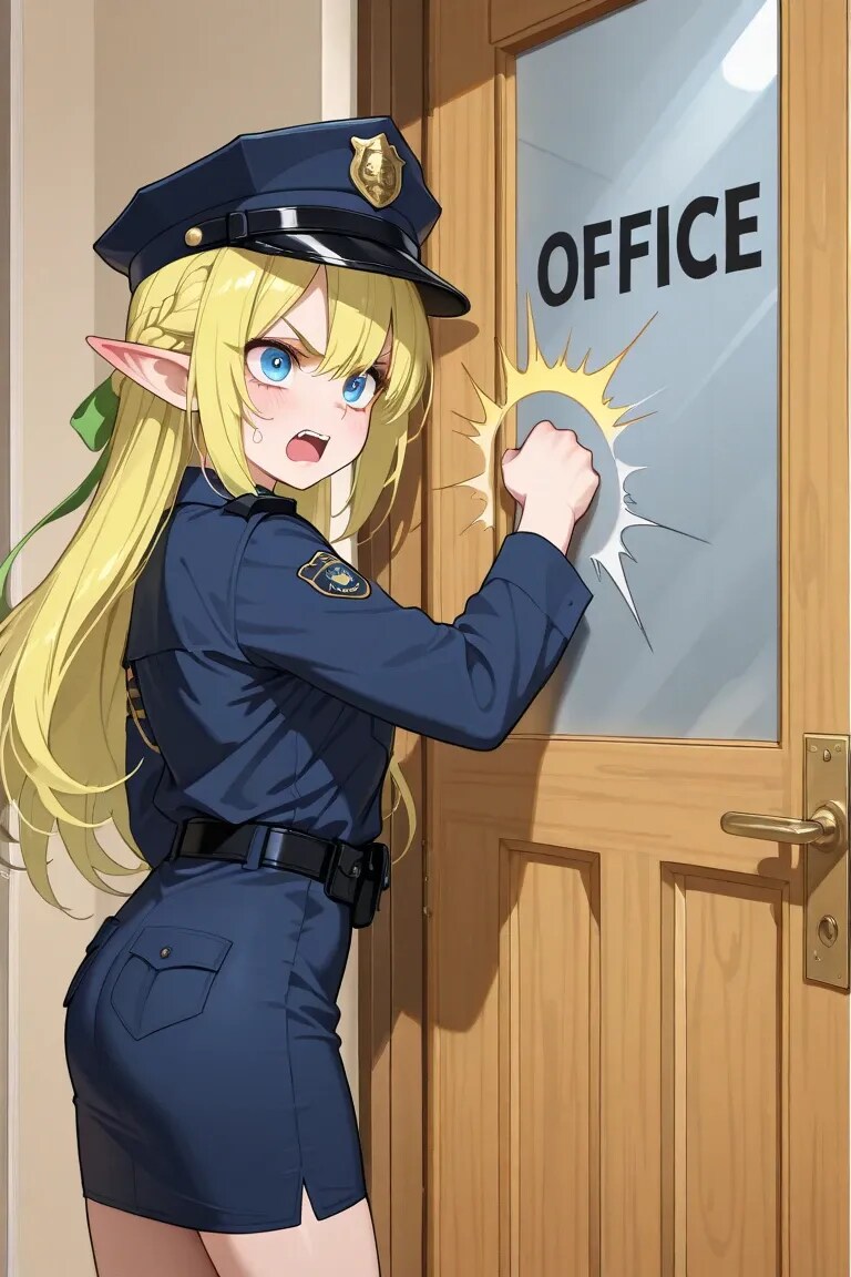 警察や！開けんかいゴラァ！ | の人気AIイラスト・グラビア