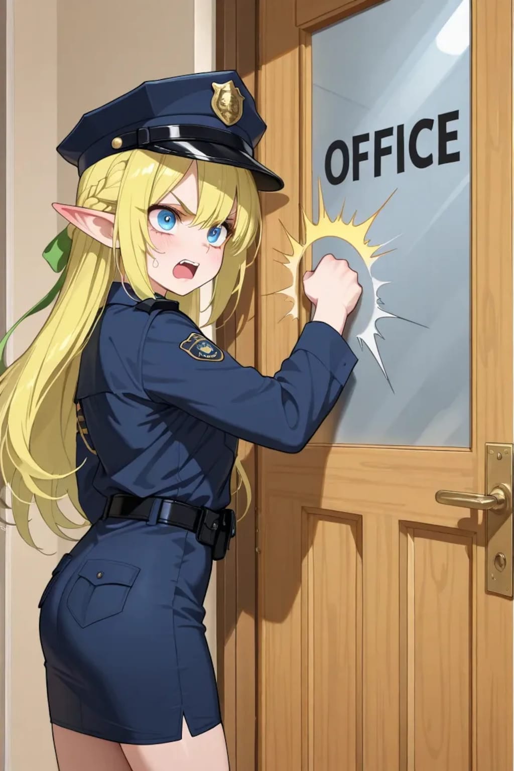 警察や！開けんかいゴラァ！