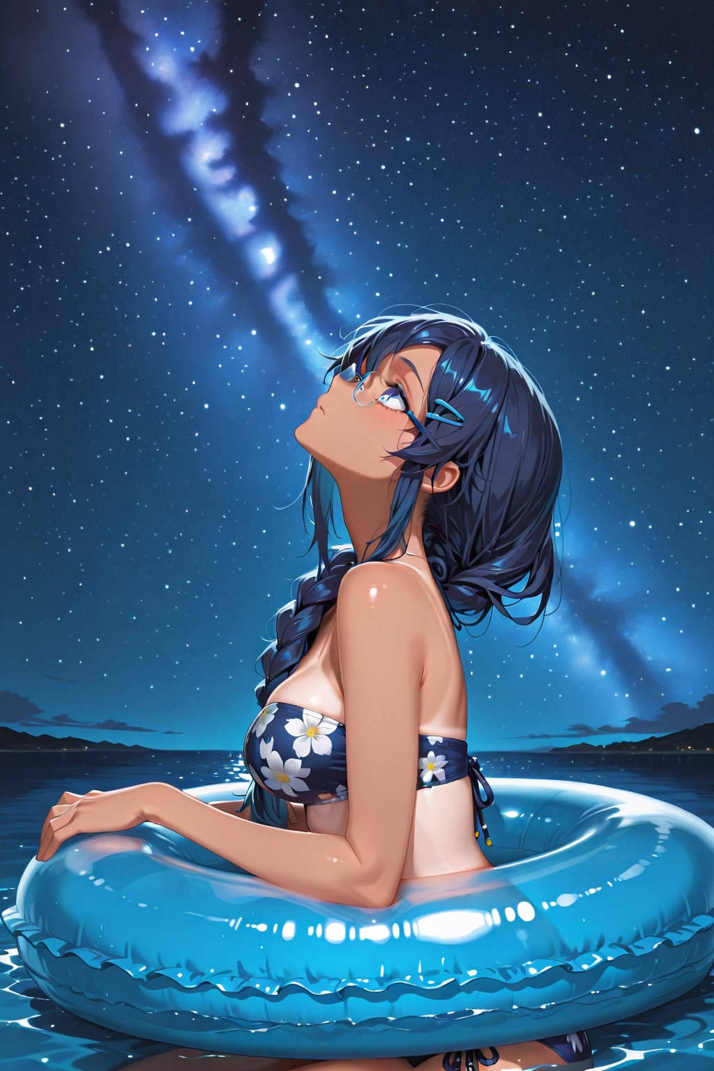 星空を見上げて