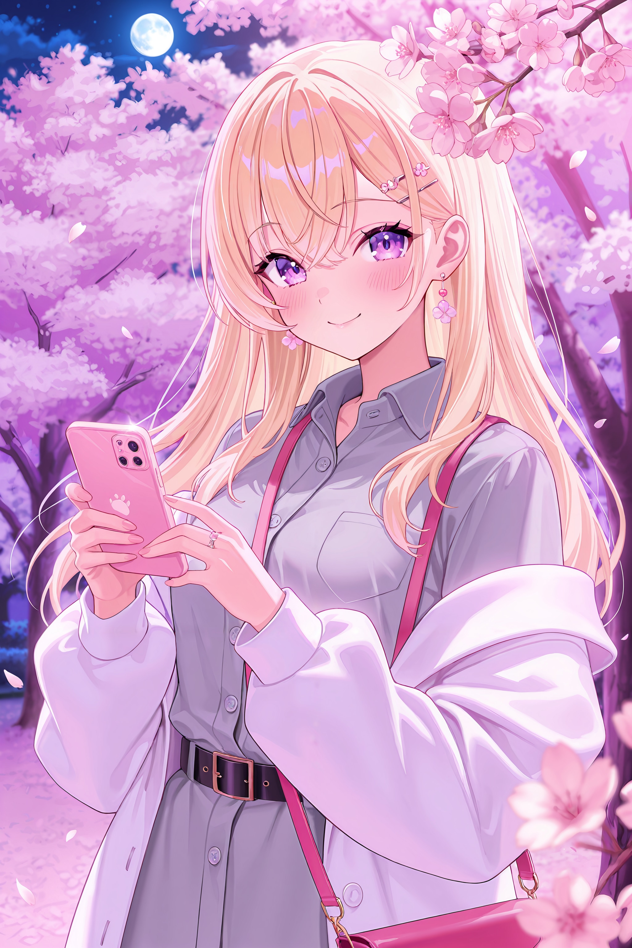 夜桜