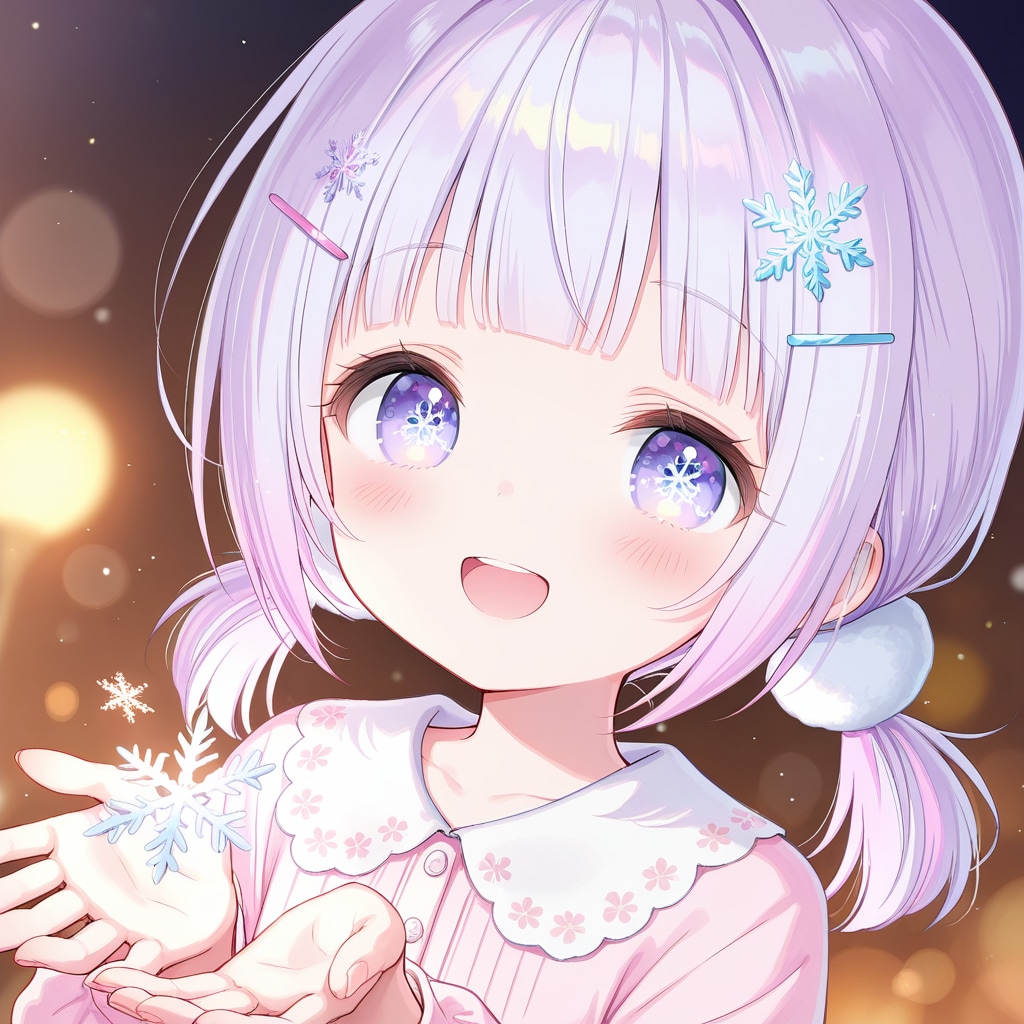 雪の結晶❄ | の人気AIイラスト・グラビア