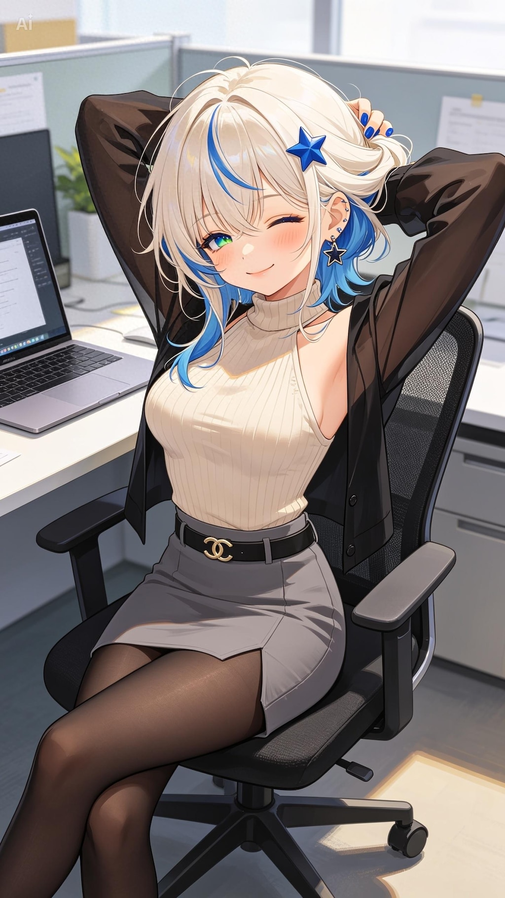 ハワイ旅行に行くために頑張るOL女子！