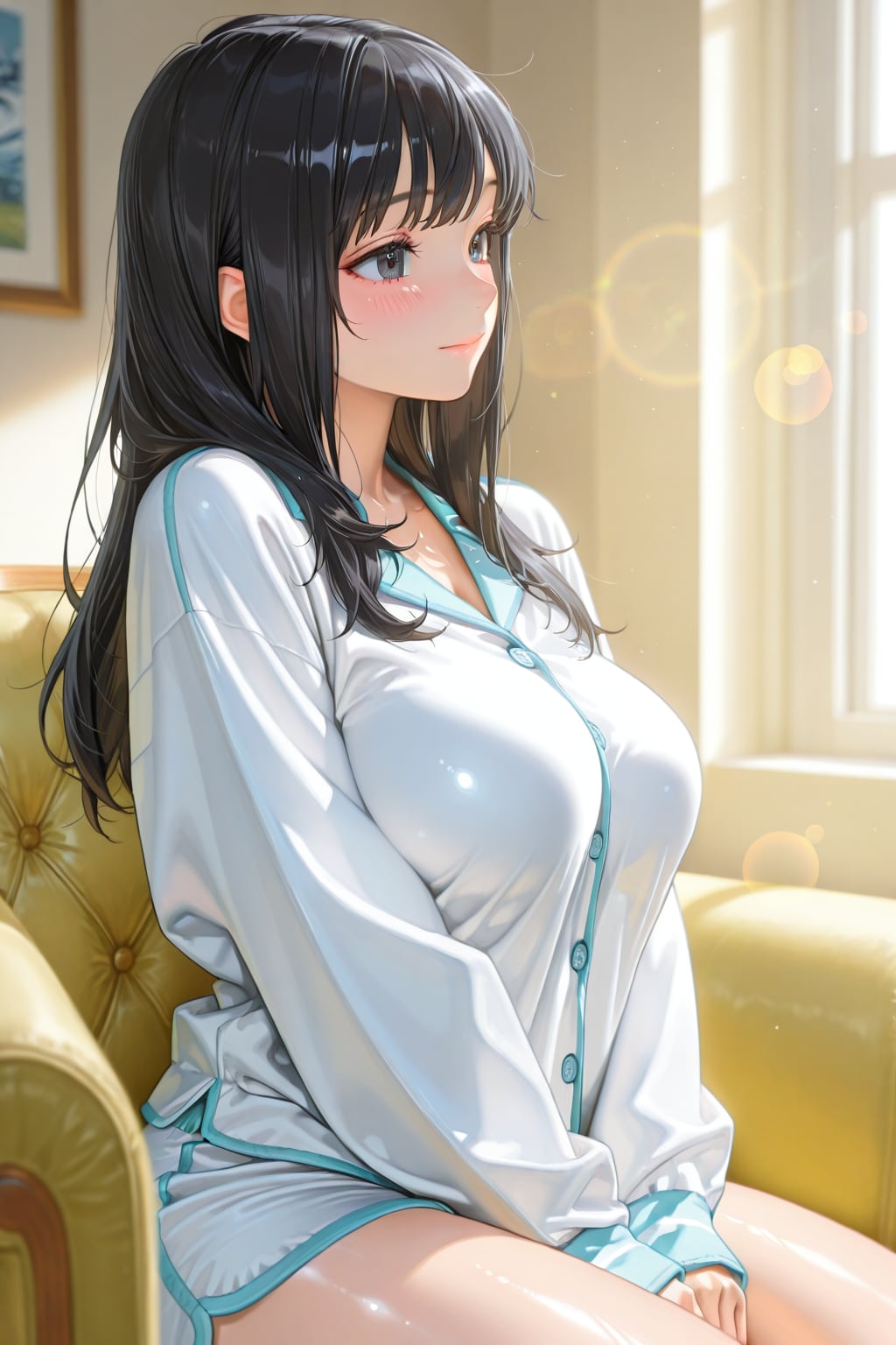 「おはよ・・・♪」