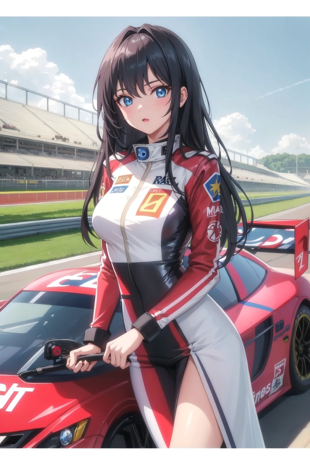 美少女レースクイーン | の人気AIイラスト・グラビア