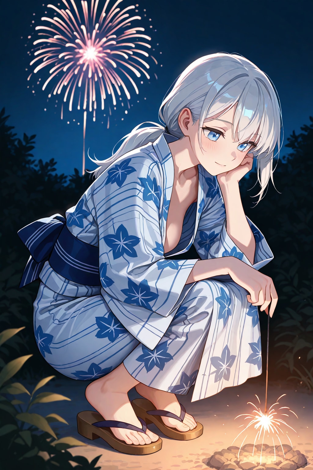 チラリと…