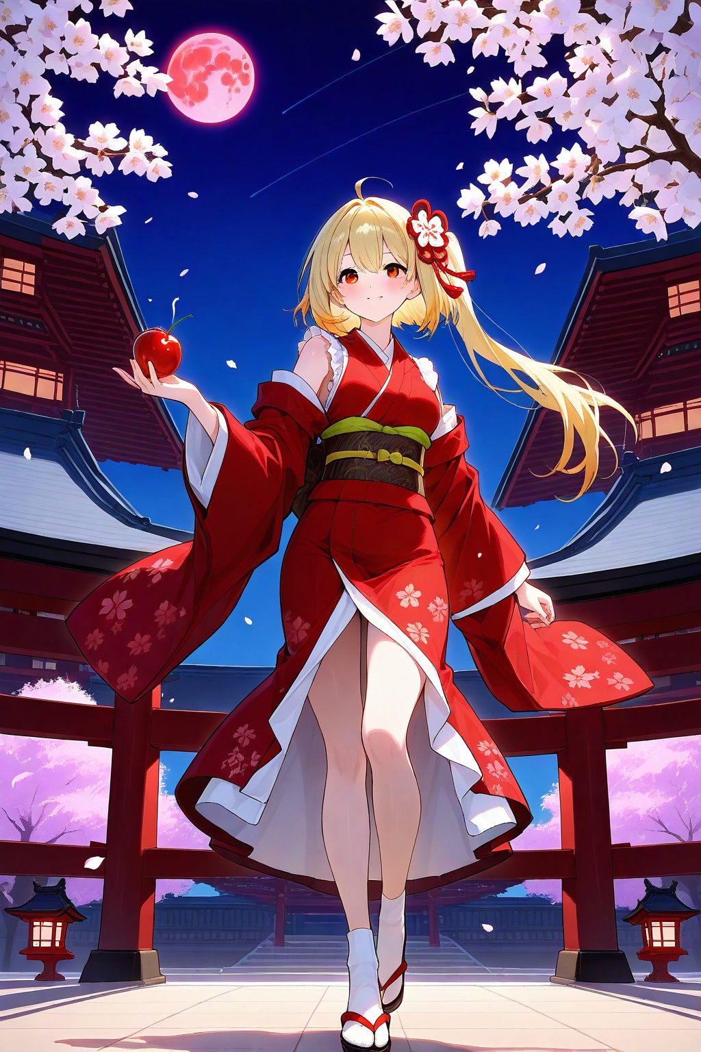 和服のフランちゃん