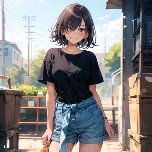 メカクレ
