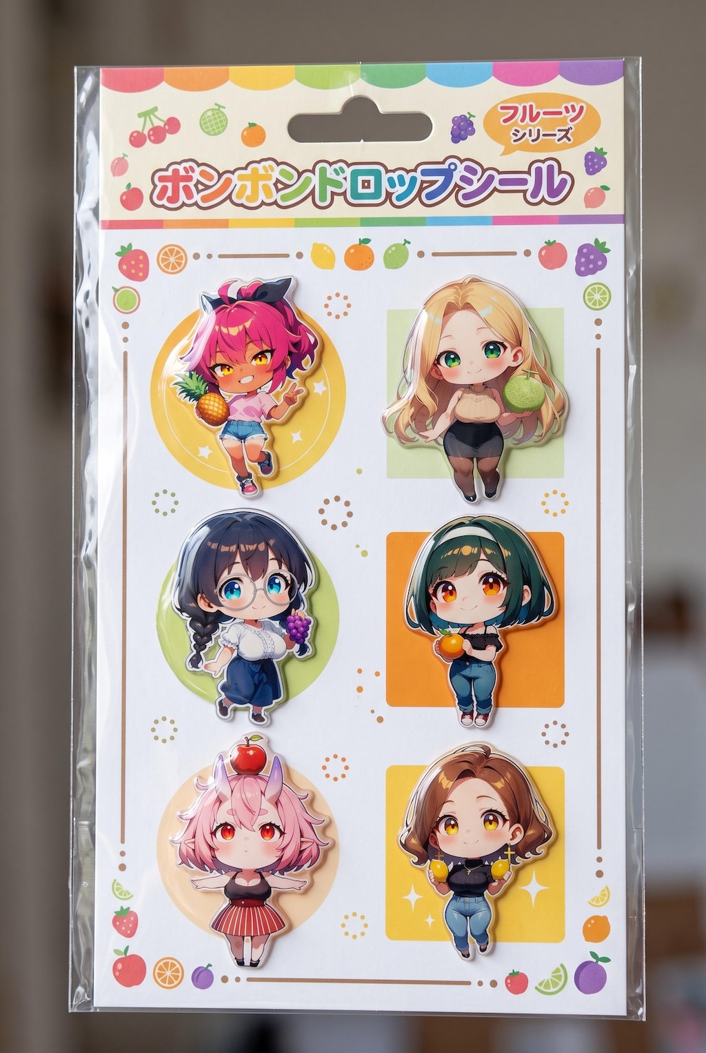 せきめたさんのうちの子シール化