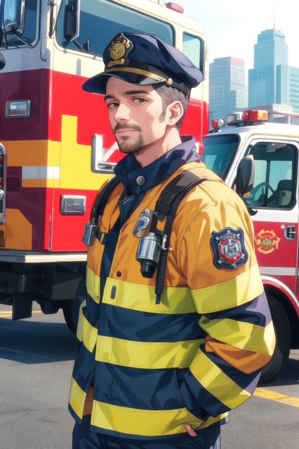 消防官の男性