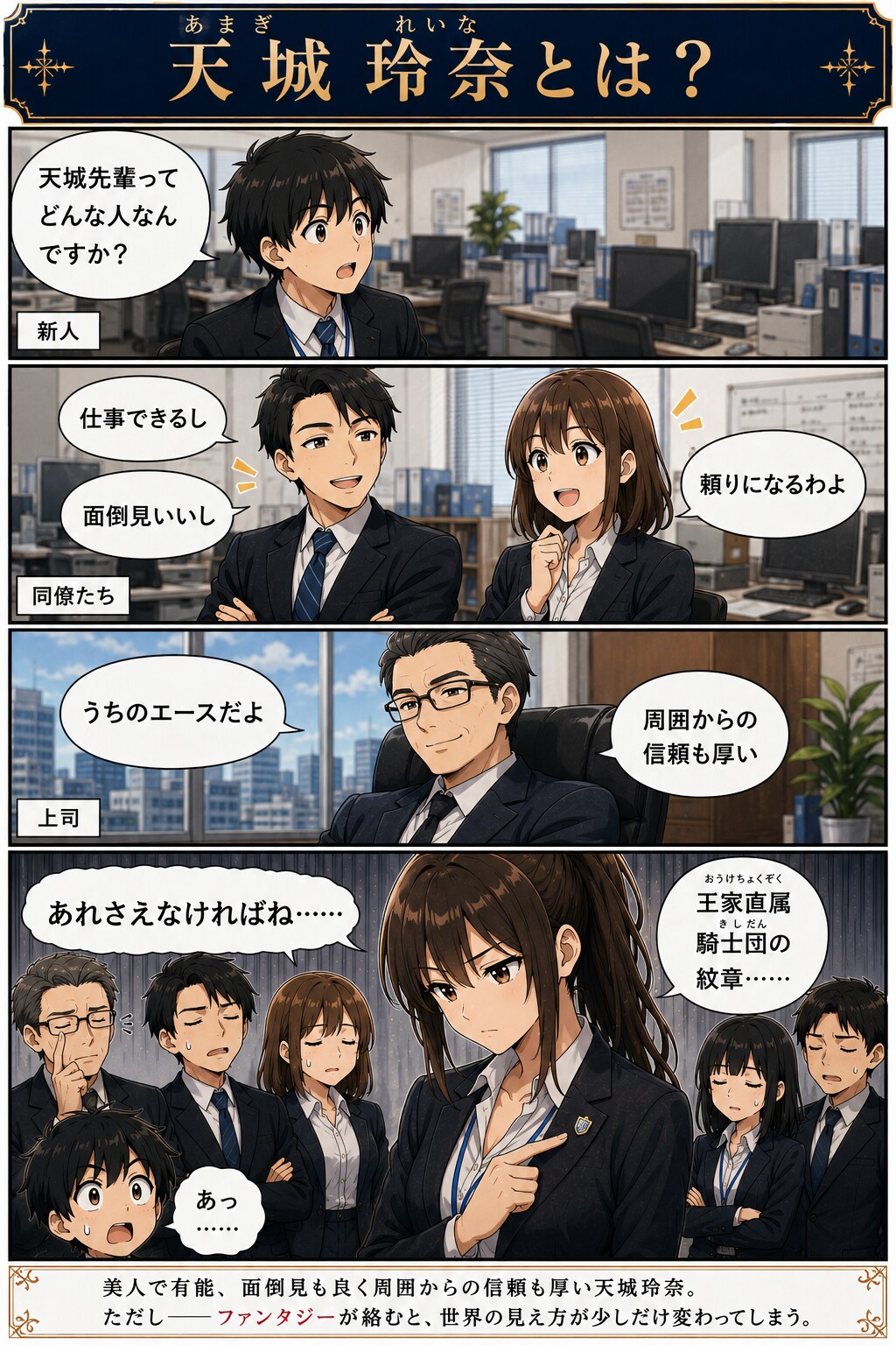 第8話　天城玲奈とは?