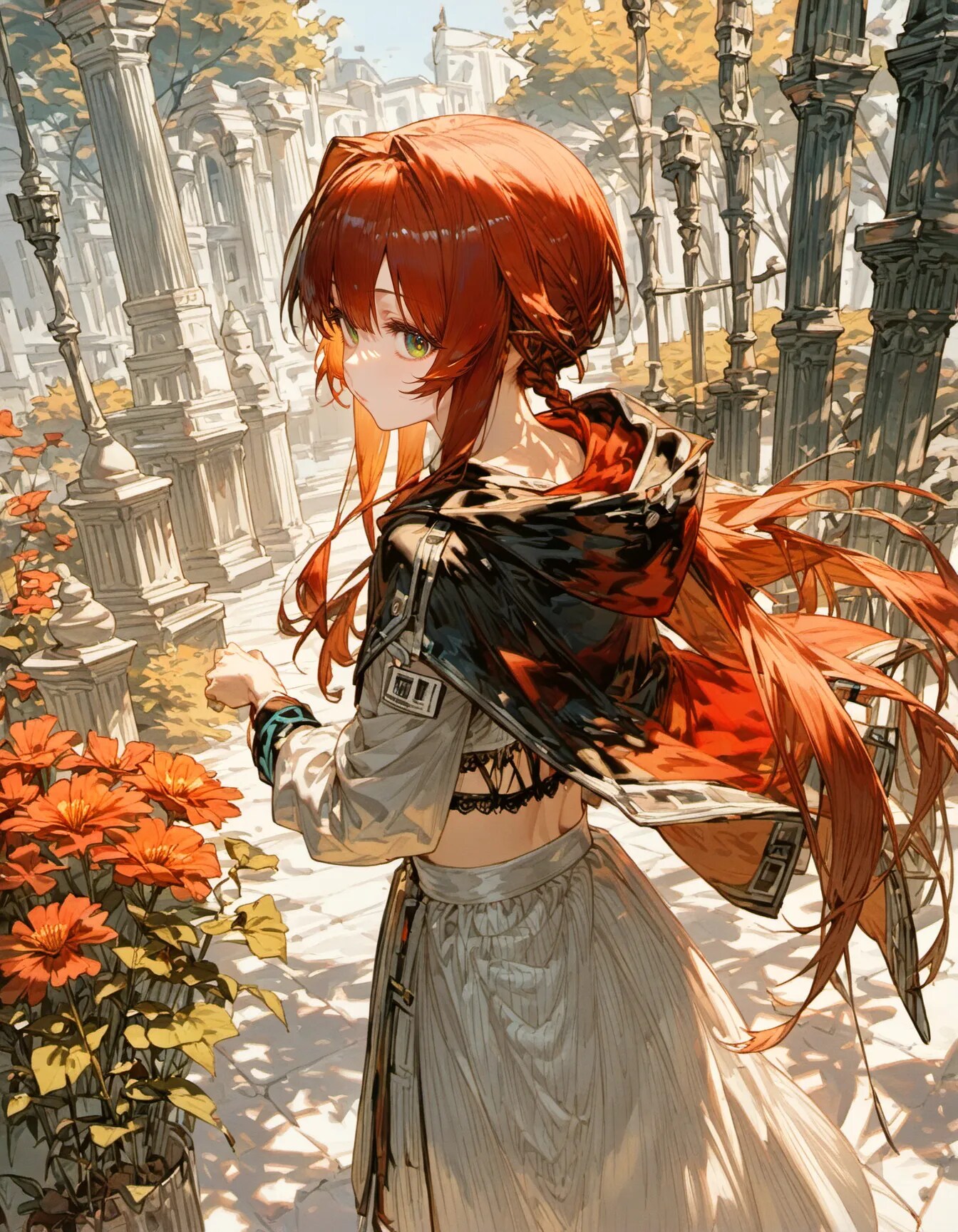 Embers Walking Through Ruins | の人気AIイラスト・グラビア