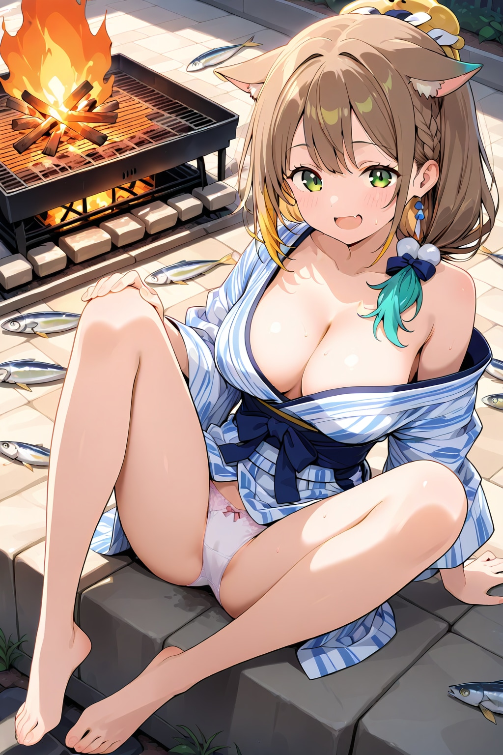 焚き火ボツ
