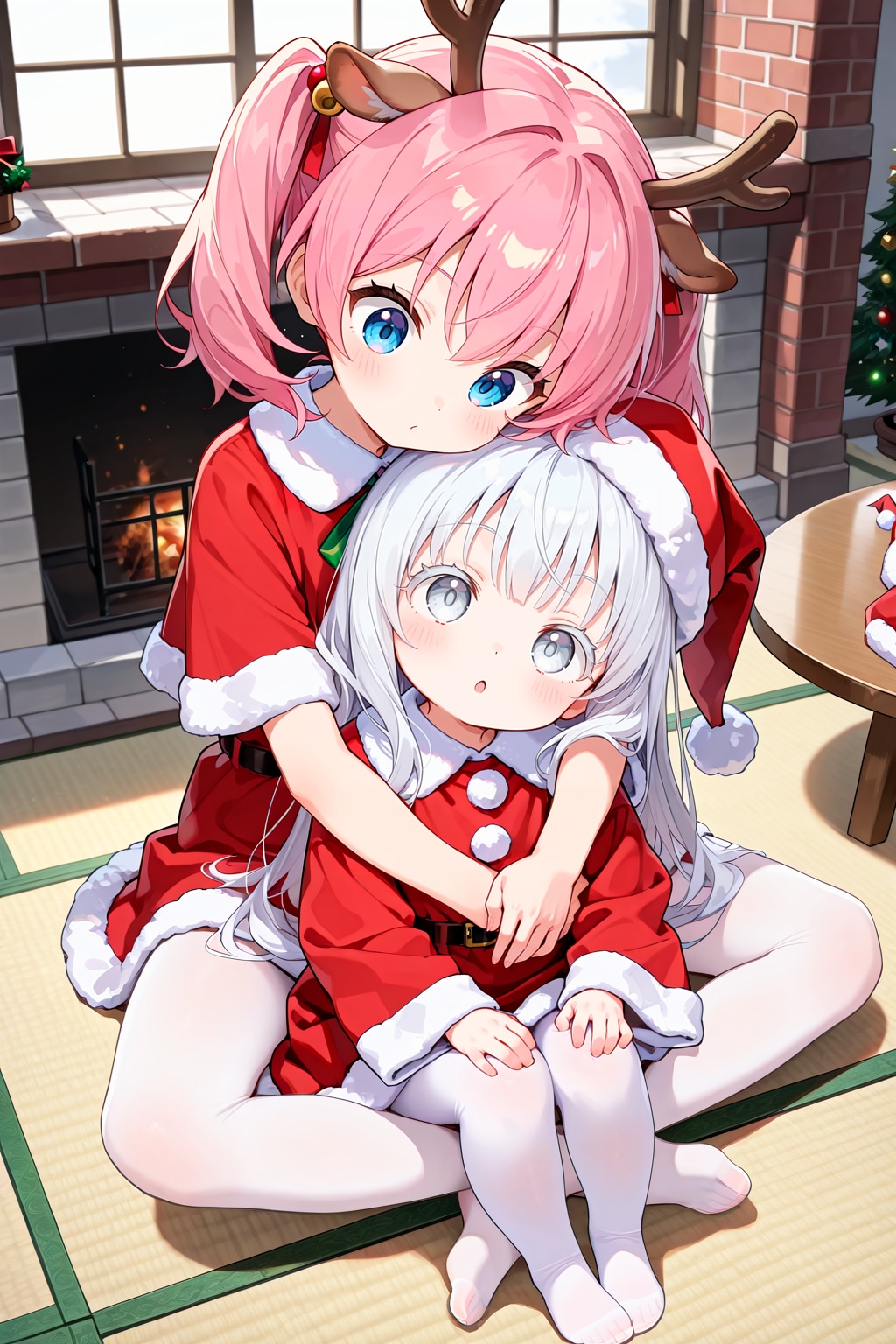 腰痛でダウンしたサンタさんが代わりに孫を寄越してきて戸惑うトナカイちゃん