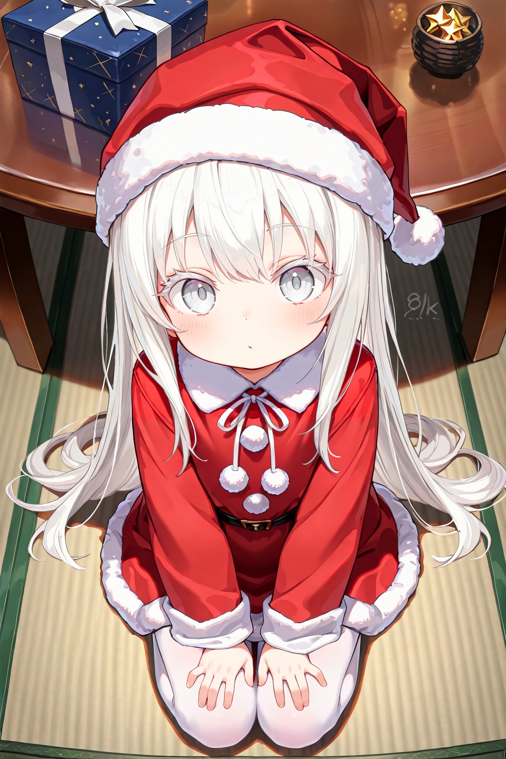 腰痛でダウンしたサンタさんが代わりに孫を寄越してきて戸惑うトナカイちゃん