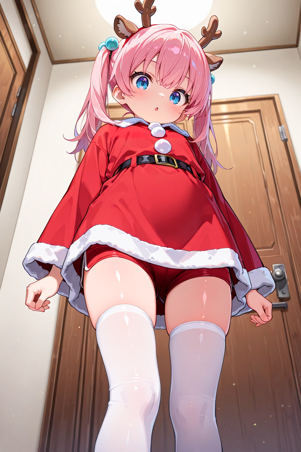 腰痛でダウンしたサンタさんが代わりに孫を寄越してきて戸惑うトナカイちゃん