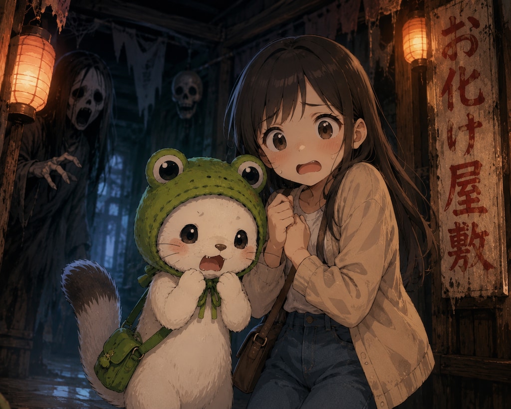 遊園地からの疲れておやすみなさい♥楽しかったね！