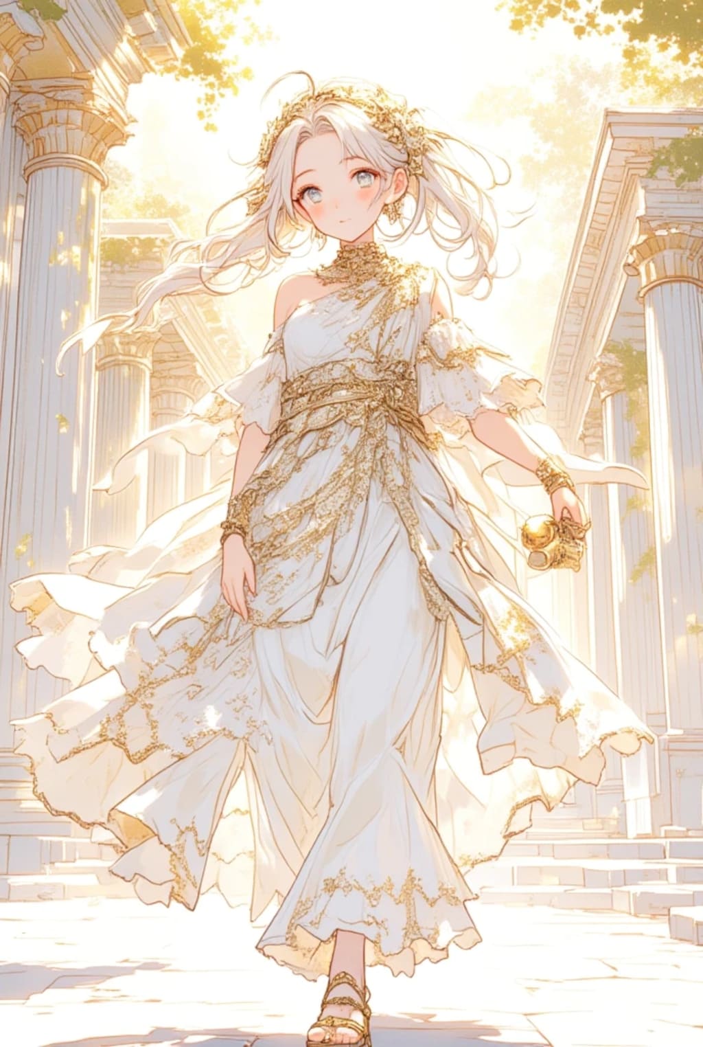 古代ギリシャのフリフリちゃん