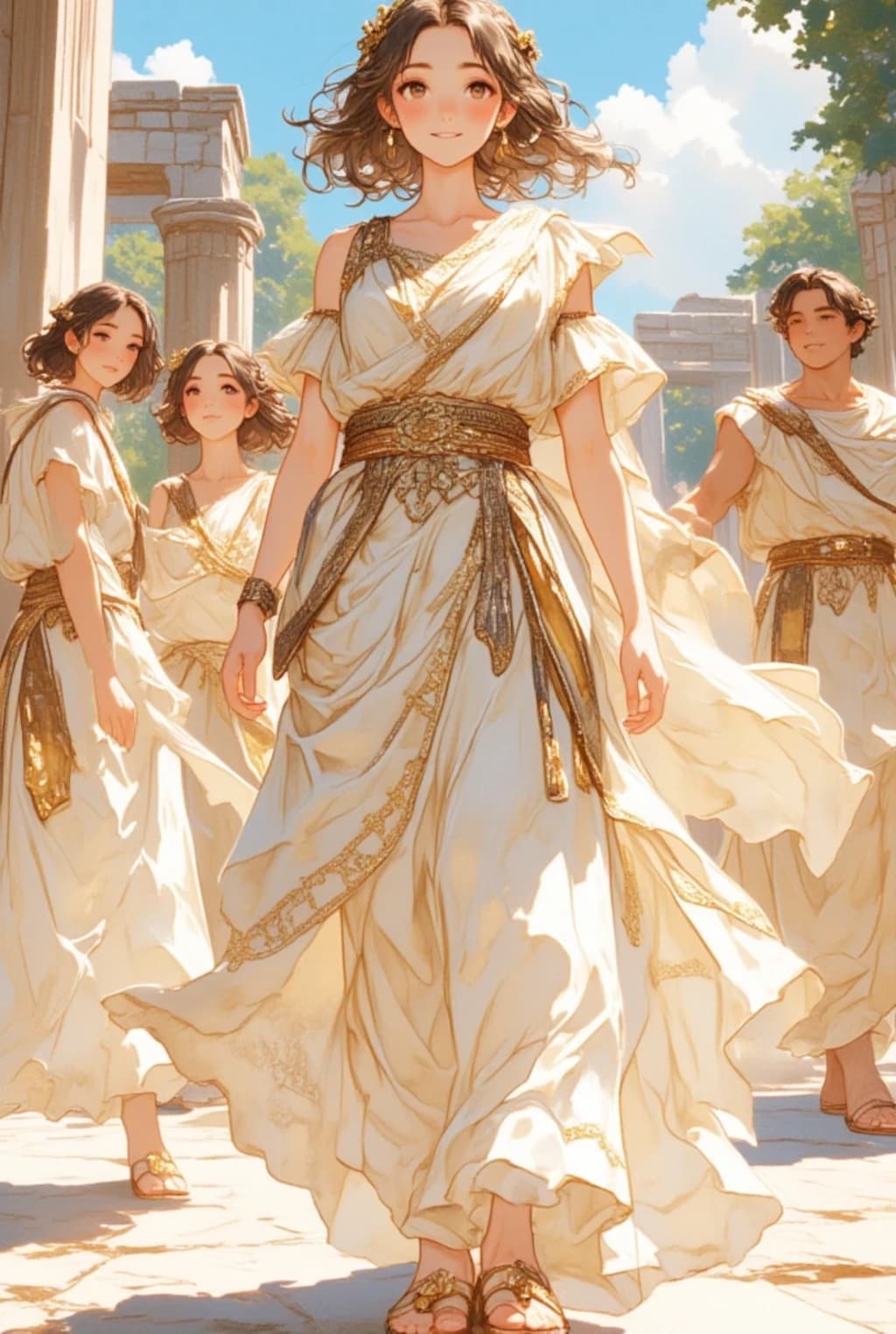 古代ギリシャのフリフリちゃん