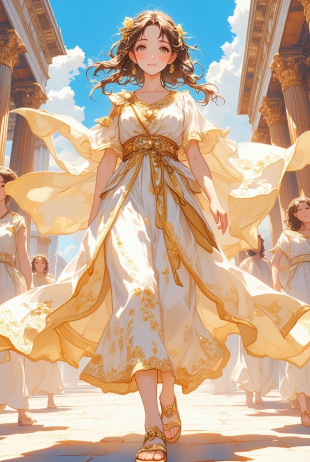 古代ギリシャのフリフリちゃん