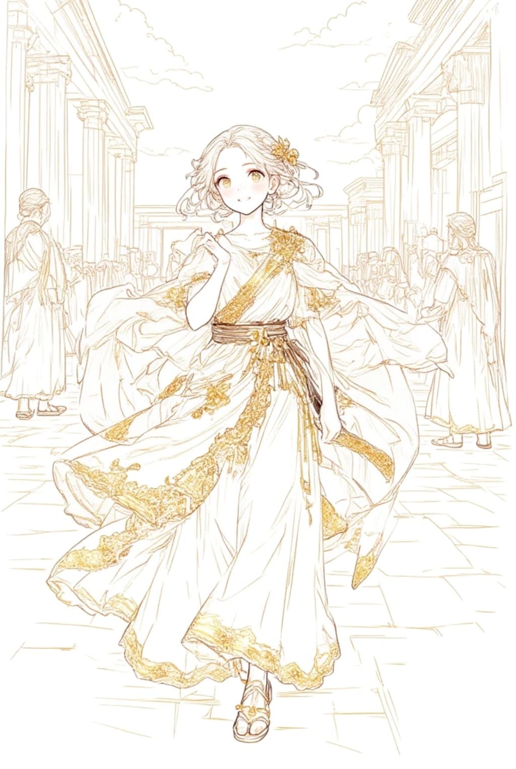 古代ギリシャのフリフリちゃん