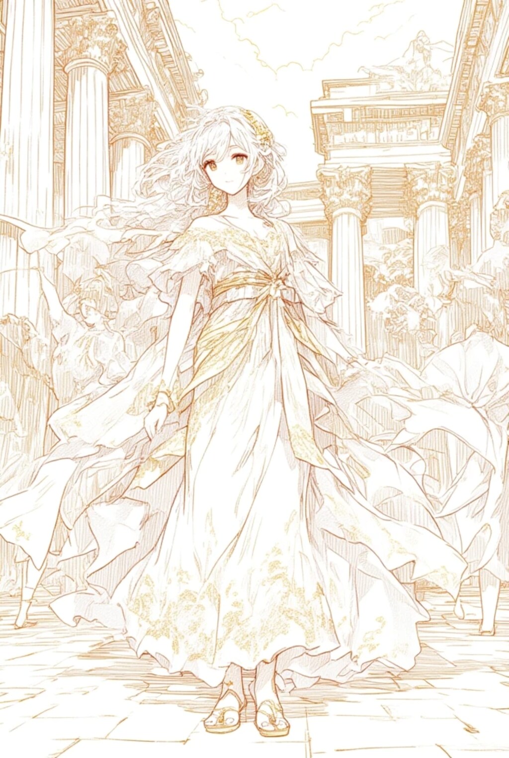 古代ギリシャのフリフリちゃん