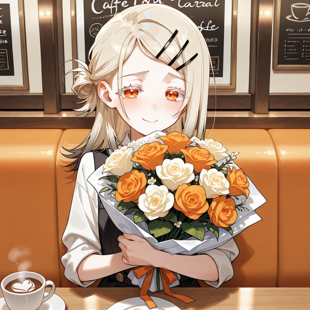 花束と篠澤