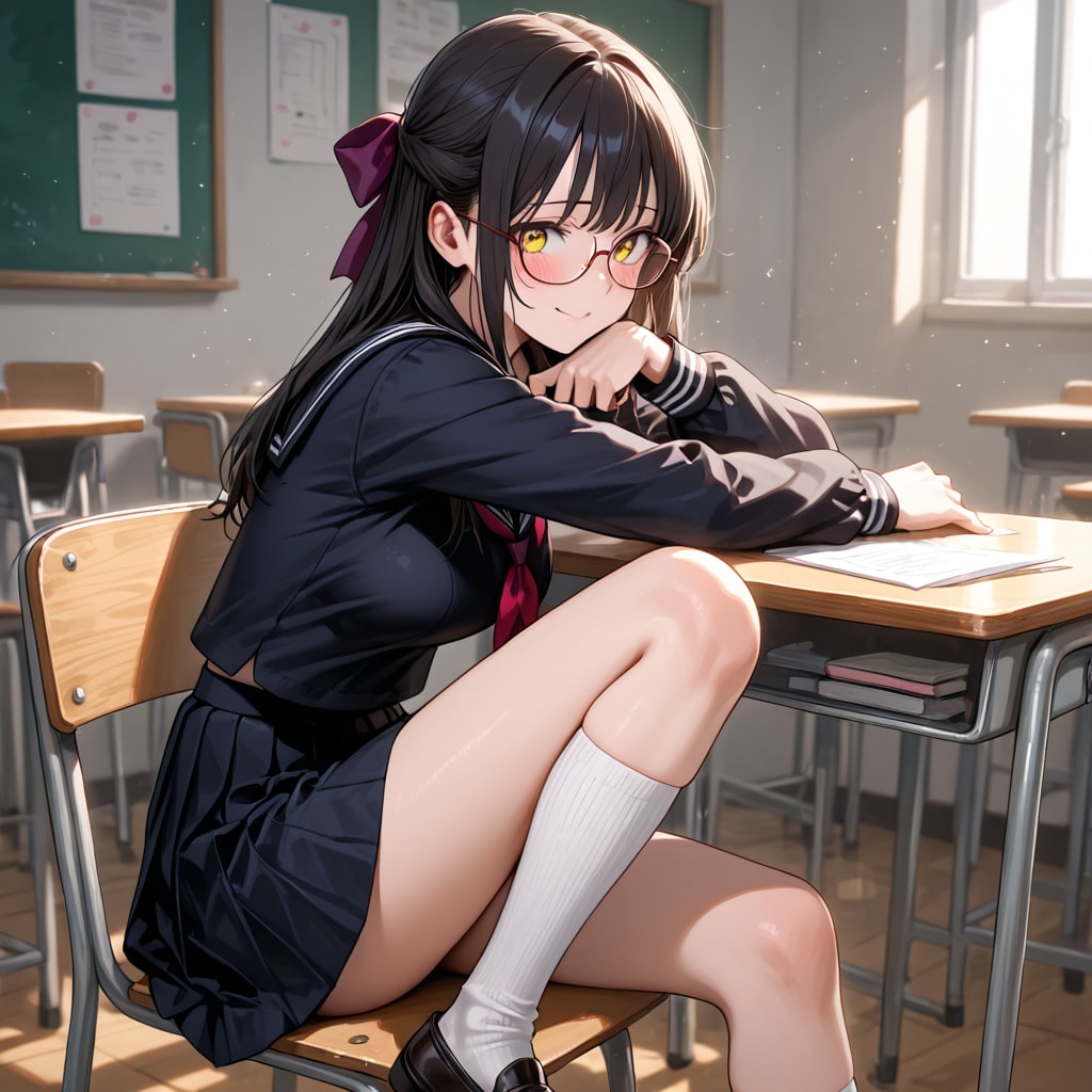 我が母校の女子制服(中学校) | の人気AIイラスト・グラビア