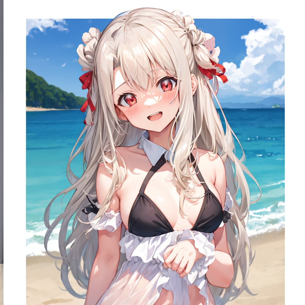 水着イリヤちゃん