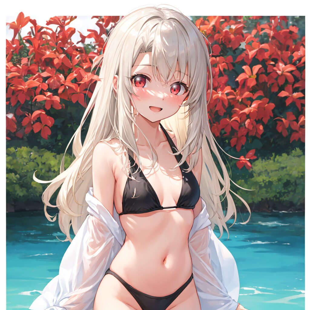 水着イリヤちゃん