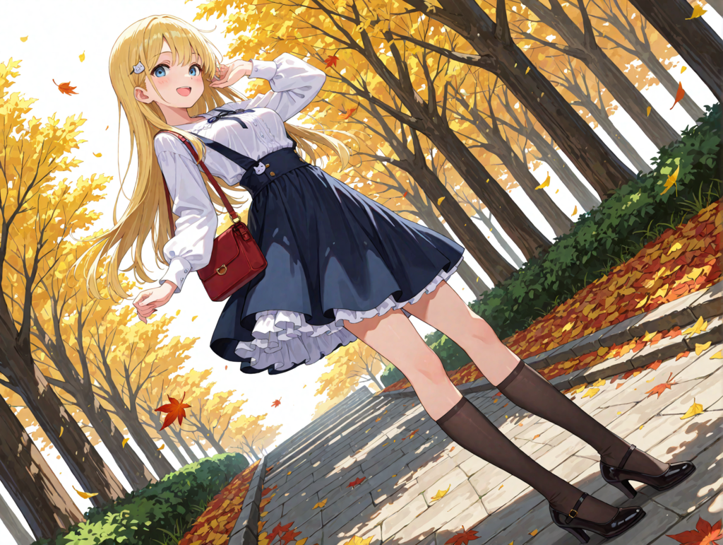 サスペンダースカート