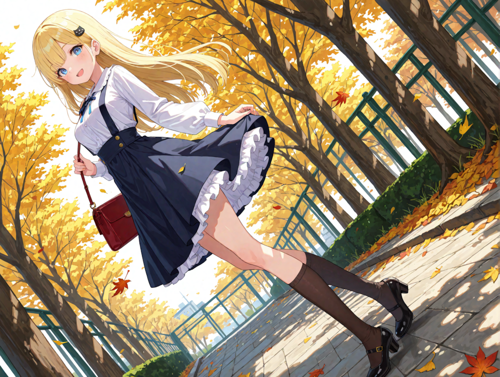 サスペンダースカート