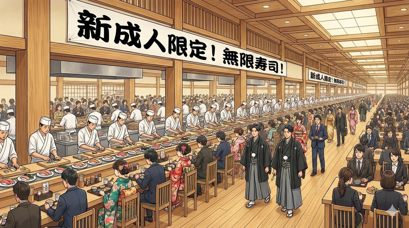 無限寿司 | の人気AIイラスト・グラビア