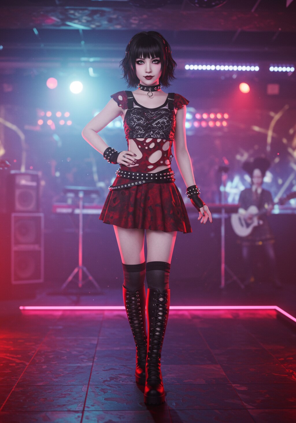 パンク系地下アイドル