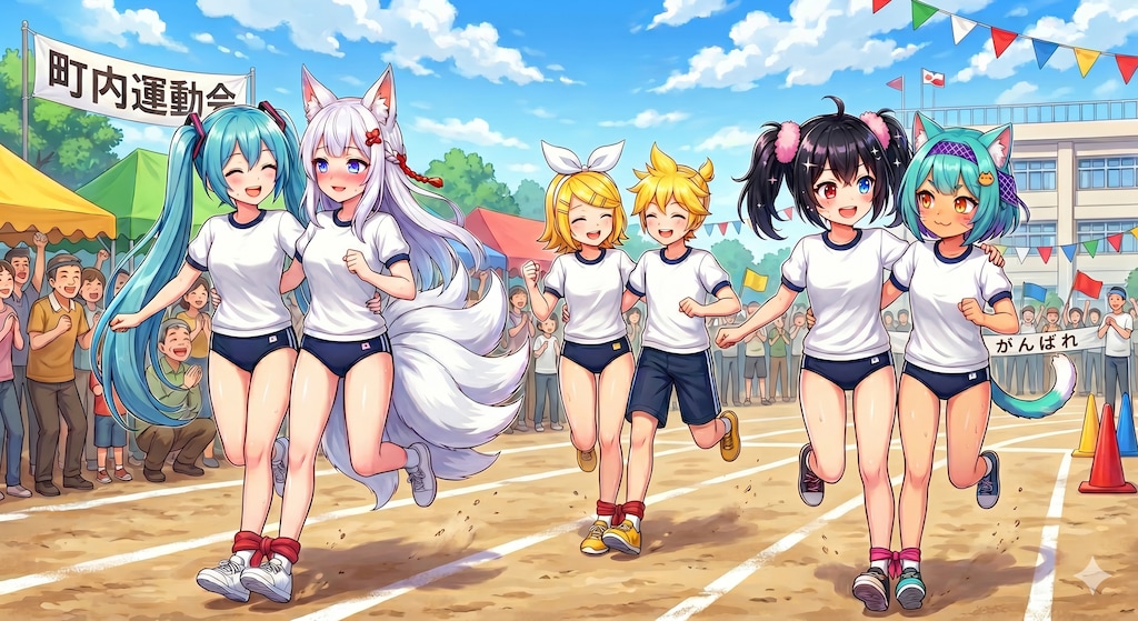 みんなで二人三脚
