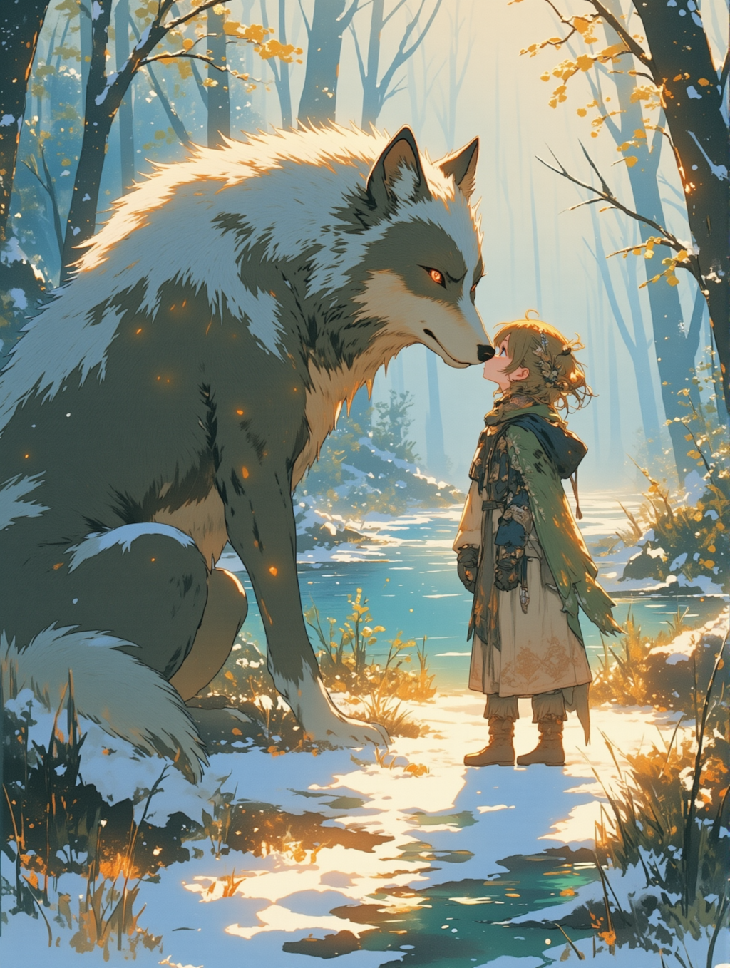 オオカミと娘_41