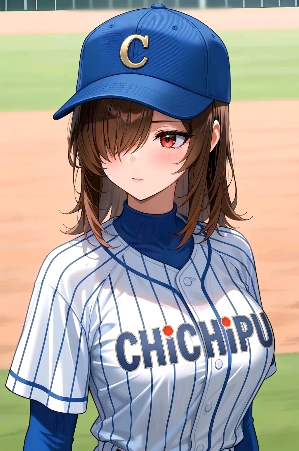 「前髪で前が見えん」