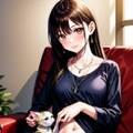 【今日の腹筋】猫と遊ぶ 6枚目