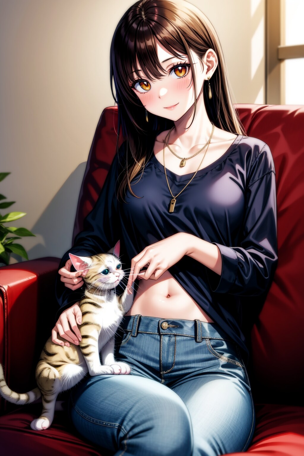【今日の腹筋】猫と遊ぶ