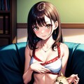 【今日の腹筋】猫と遊ぶ 3枚目