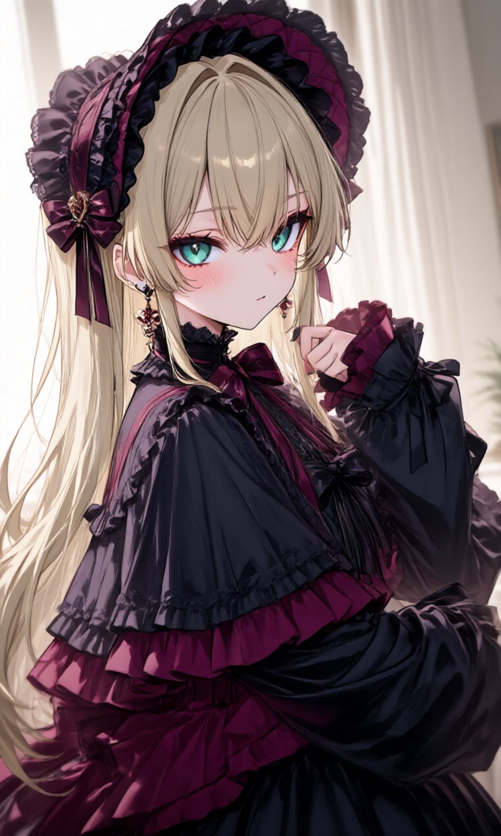 赤黒ゴシックドール