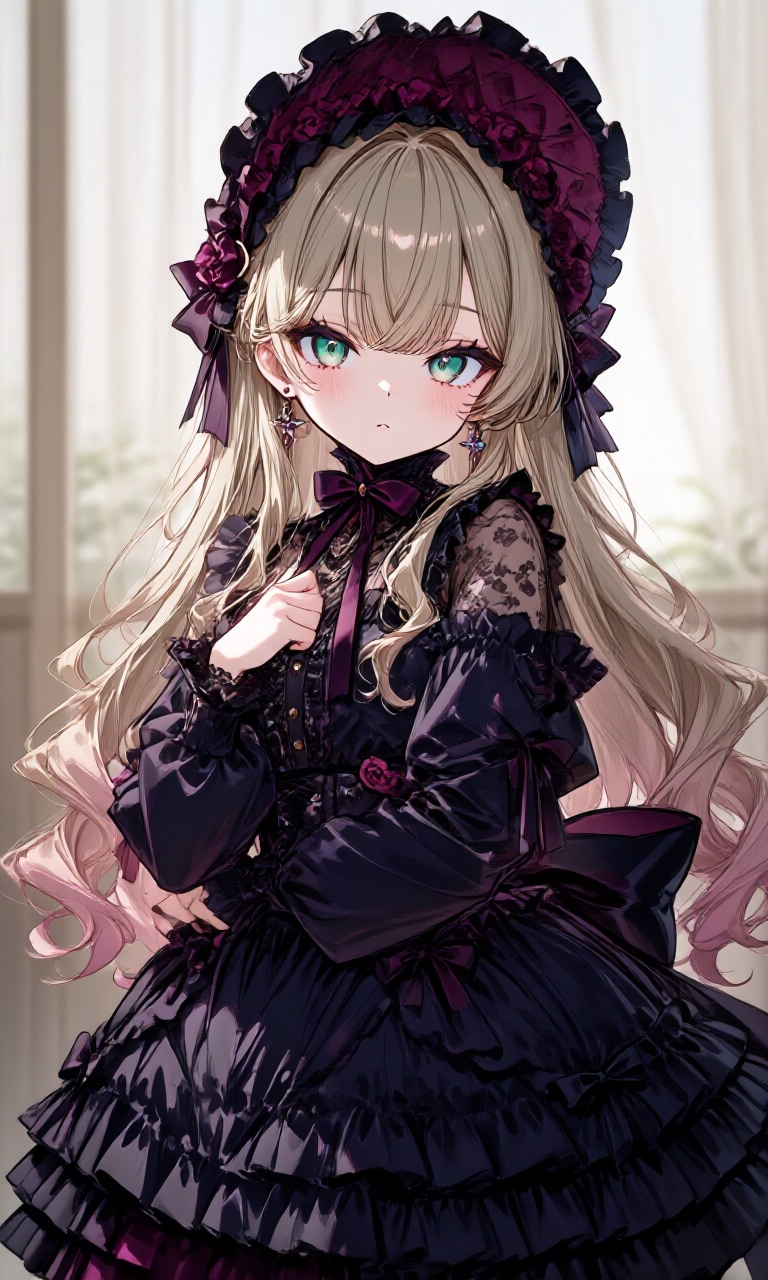 赤黒ゴシックドール | の人気AIイラスト・グラビア