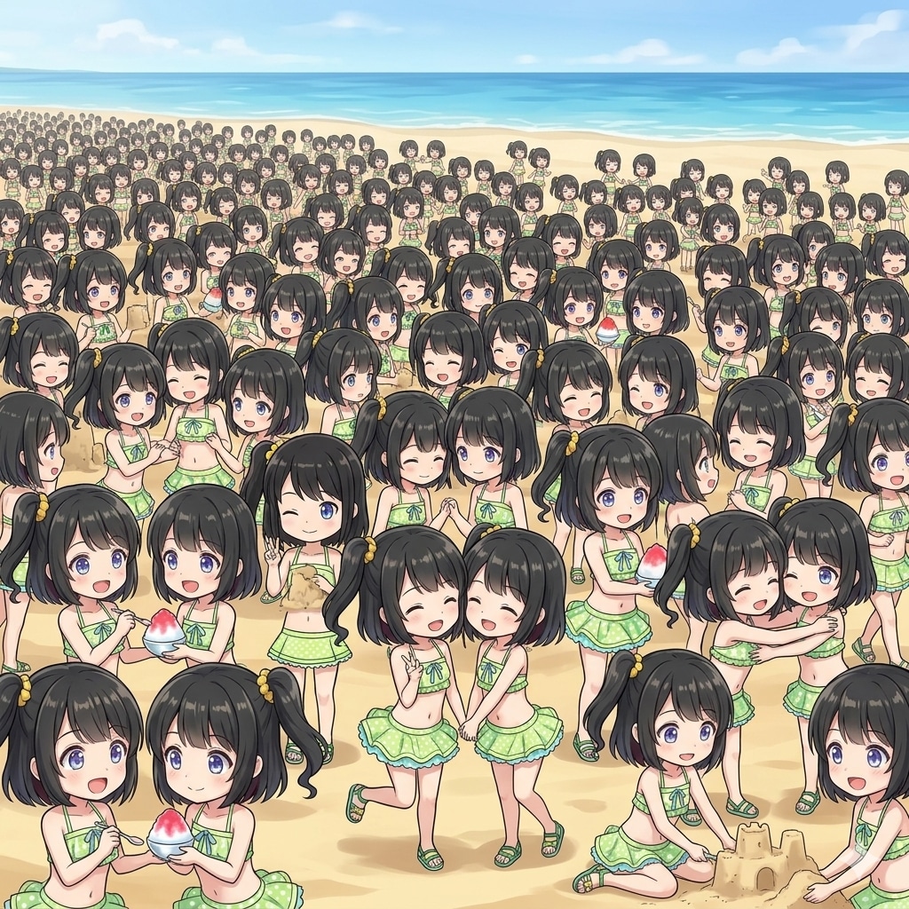 新しくなったGeminiによる増殖試行2 | の人気AIイラスト・グラビア