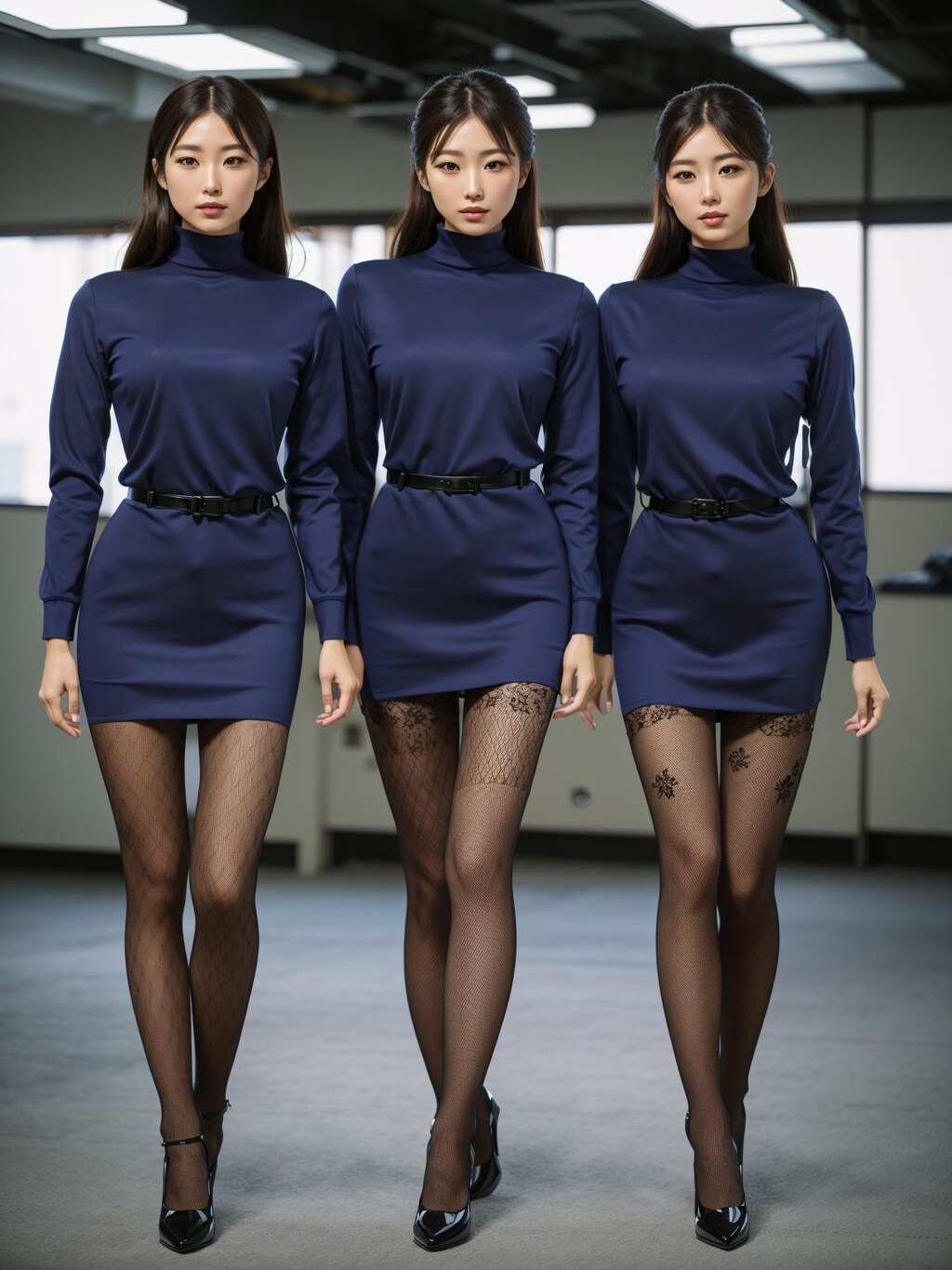 halterneck bodycon office ladies♫ 5