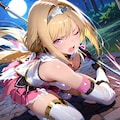 力尽きた　お姉さん魔法少女 2枚目
