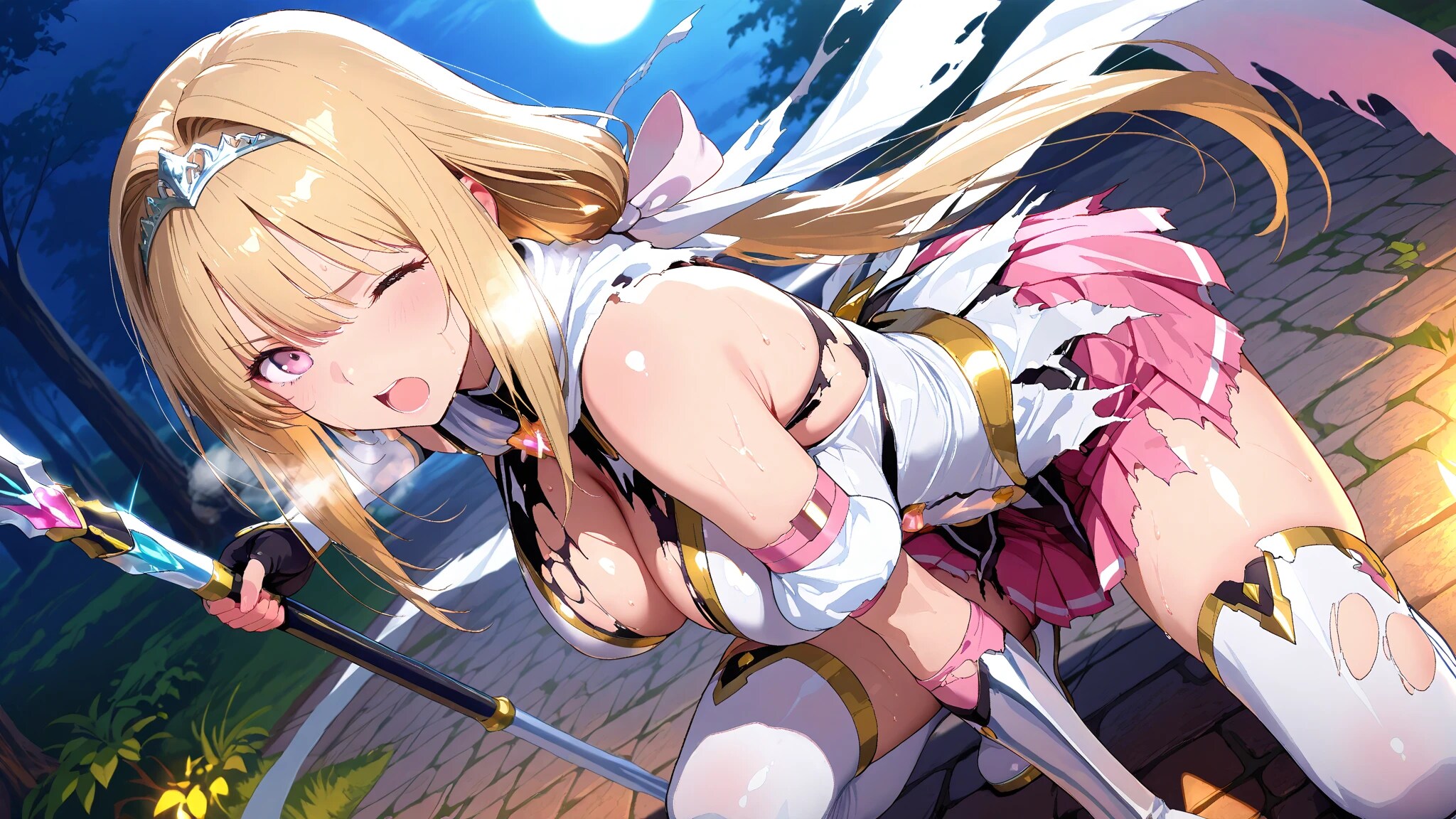 力尽きた　お姉さん魔法少女
