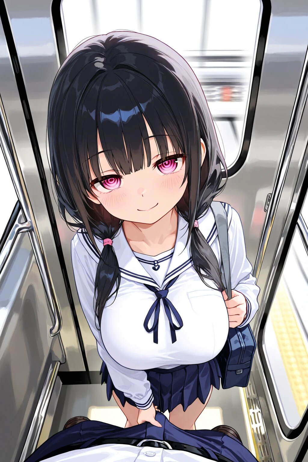 こんなところでぇ大きくしちゃぁだめぇなんだよぉ♪